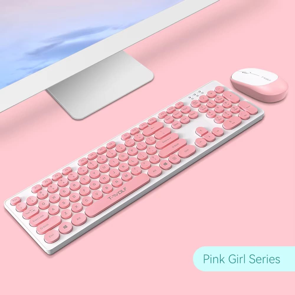 T-WOLF TF770 2.4G Wireless Keyboard & Mouse Combo